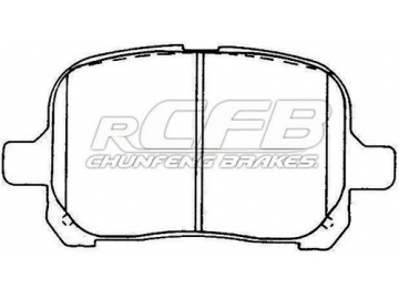 Brake Pads for Toyota Passenger Vehicle