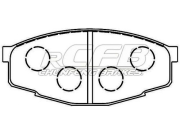 Brake Pads for Toyota Passenger Vehicle