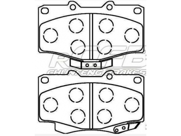 Brake Pads for Toyota Passenger Vehicle