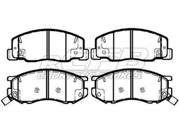 Brake Pads for Toyota Passenger Vehicle