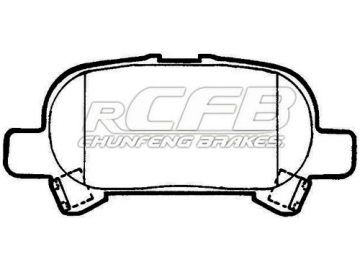 Brake Pads for Toyota Passenger Vehicle