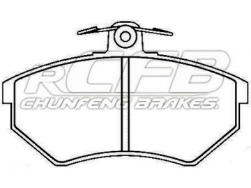 Brake Pads for Volkswagen Passenger Vehicle