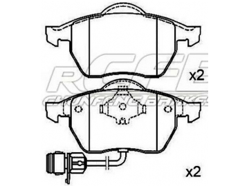 Brake Pads for Volkswagen Passenger Vehicle