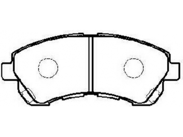 Brake Pads for Mitsubishi Passenger Vehicle