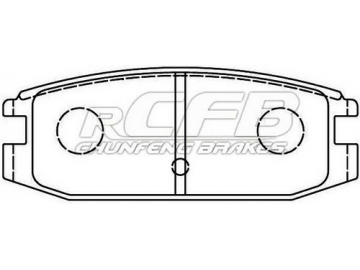 Brake Pads for Mitsubishi Passenger Vehicle