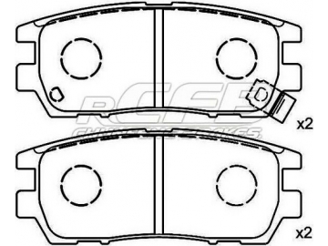 Brake Pads for Mitsubishi Passenger Vehicle