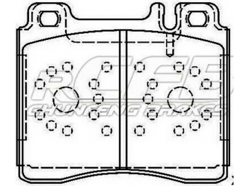 Brake Pads for Mercedes Passenger Vehicle