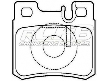 Brake Pads for Mercedes Passenger Vehicle