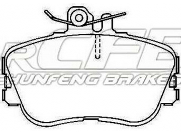 Brake Pads for Mercedes Passenger Vehicle