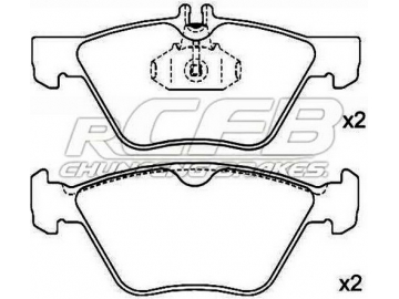 Brake Pads for Mercedes Passenger Vehicle