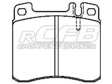 Brake Pads for Mercedes Passenger Vehicle