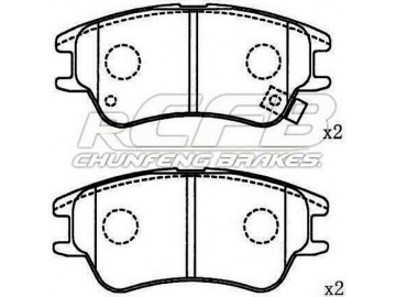 Brake Pads for Hyundai Passenger Vehicle