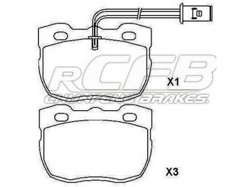 Brake Pads for Land Rover Passenger Vehicle