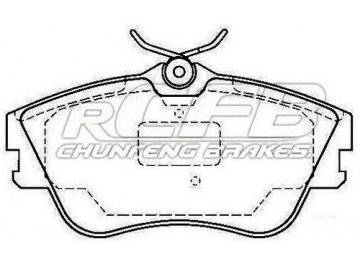 Brake Pads for Volkswagen Passenger Vehicle