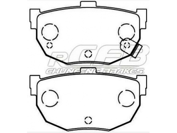 Brake Pads for Hyundai Passenger Vehicle