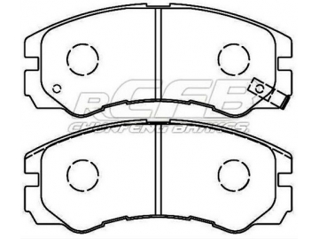 Brake Pads for Isuzu Passenger Vehicle