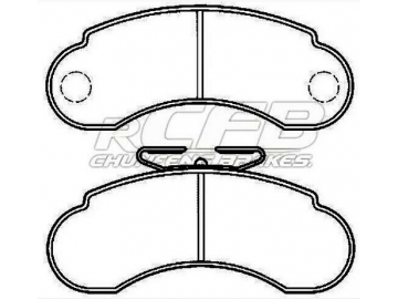 Brake Pads for Mercedes Passenger Vehicle