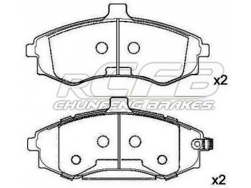 Brake Pads for Hyundai Passenger Vehicle