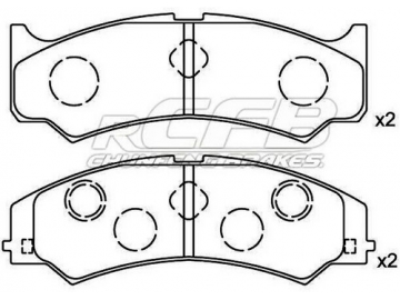 Brake Pads for Daihatsu Passenger Vehicle
