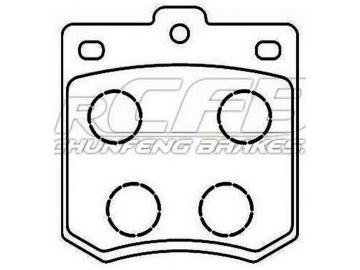 Brake Pads for Isuzu Passenger Vehicle