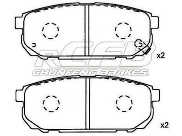 Brake Pads for KIA Passenger Vehicle