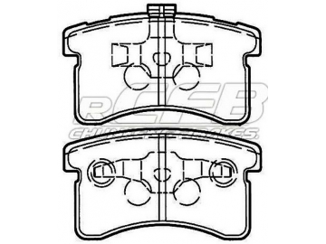 Brake Pads for Daihatsu Passenger Vehicle