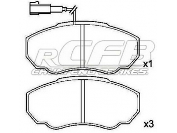 Brake Pads for FITA Passenger Vehicle