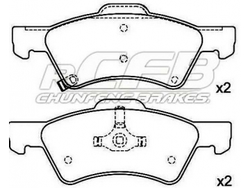 Brake Pads for Chrysler Passenger Vehicle