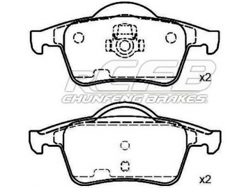 Brake Pads for Volvo Passenger Vehicle