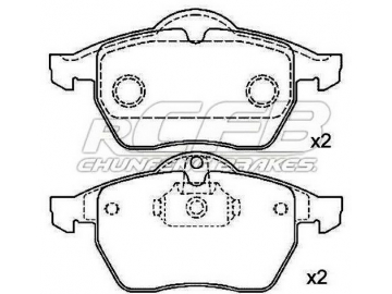 Brake Pads for Opel Passenger Vehicle