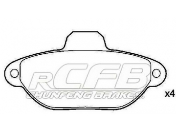 Brake Pads for FITA Passenger Vehicle