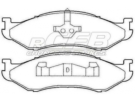 Brake Pads for JEEP Passenger Vehicle
