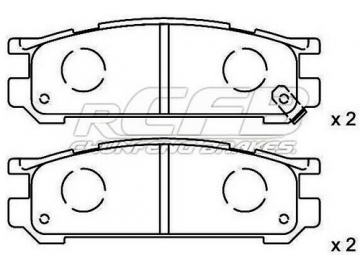 Brake Pads for Subaru Passenger Vehicle