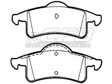 Brake Pads for JEEP Passenger Vehicle