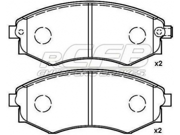 Brake Pads for Hyundai Passenger Vehicle