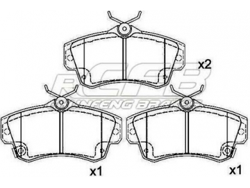 Brake Pads for Chrysler Passenger Vehicle