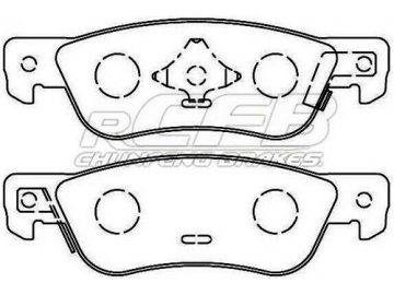 Brake Pads for Isuzu Passenger Vehicle