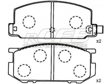 Brake Pads for Subaru Passenger Vehicle