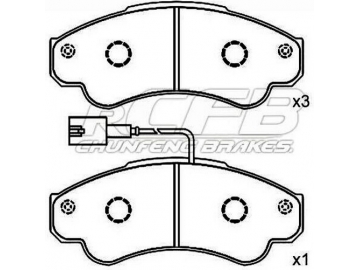 Brake Pads for FITA Passenger Vehicle
