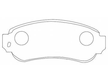 Brake Pads for Isuzu Passenger Vehicle