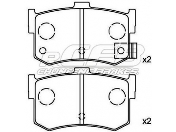 Brake Pads for Hyundai Passenger Vehicle