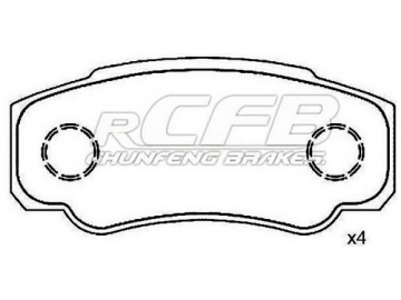 Brake Pads for FITA Passenger Vehicle