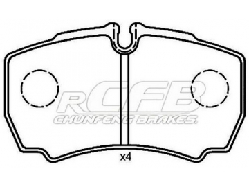 Brake Pads for Iveco Passenger Vehicle