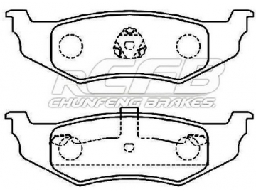 Brake Pads for Chrysler Passenger Vehicle