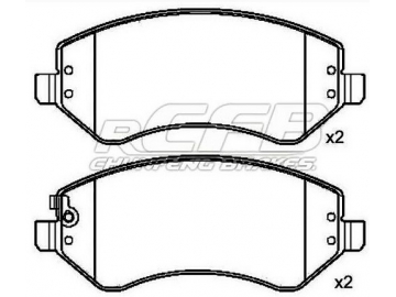 Brake Pads for Chrysler Passenger Vehicle