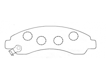 Brake Pads for Isuzu Passenger Vehicle