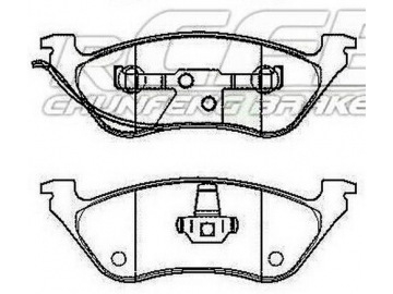 Brake Pads for Chrysler Passenger Vehicle