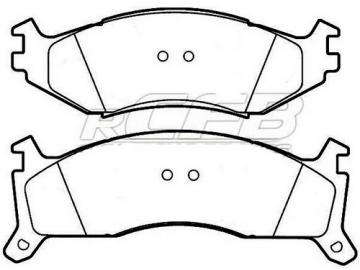 Brake Pads for Chrysler Passenger Vehicle