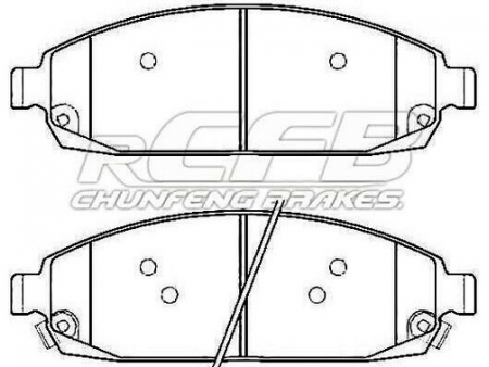 Brake Pads for JEEP Passenger Vehicle