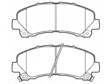 Brake Pads for Isuzu Passenger Vehicle